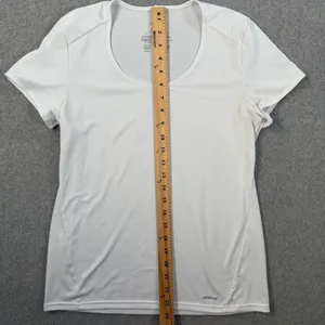 Patagonia Capilene Silkweight Baselayer T-Shirt Women's Medium White thumbnail 5