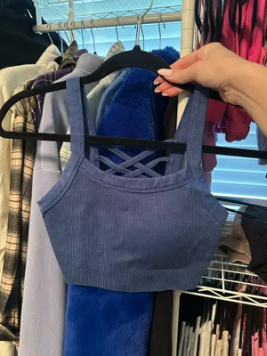 Sports bra Blue Size M thumbnail 1