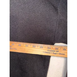 Mango MNG Black Knit Hoodie‎ Oversized minimalist Sweater kangaroo pocket NWT thumbnail 4