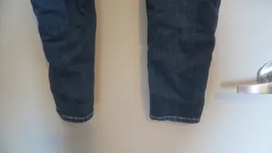 American Eagle Outfitters super stretch super low jegging AEO denim jeans in dark wash blue size 00 short. thumbnail 9