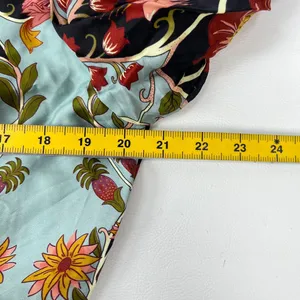 NWOT Farm Rio Floral Swans V-Neck Long Sleeves Mini Dress Size XL thumbnail 13