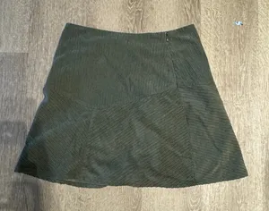 Corduroy skirt Green thumbnail 1