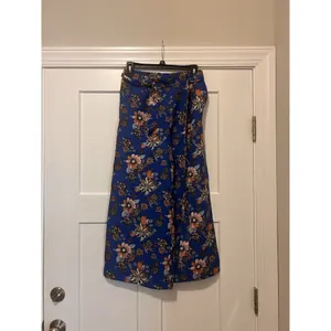 MODCLOTH Womens High Vibration Energy Crop Wide Leg Pants Size Small Linen Blend thumbnail 7