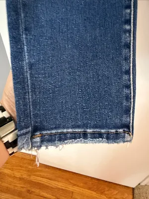 Vervet High-Rise Dark Blue Skinny Jeans with Stretch thumbnail 4