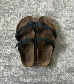 Birkenstock Black Leather Mayari thumbnail 1