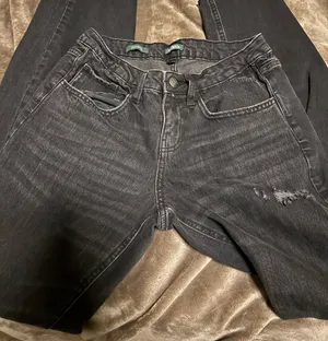 Wild Fable Mid Rise Straight Jeans thumbnail 1