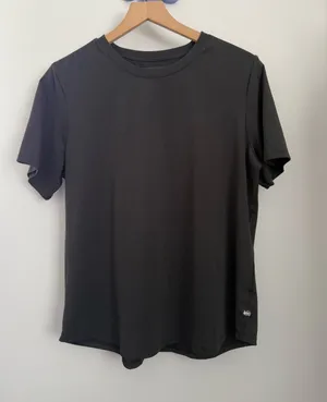 Rei Coop Women’s Large Short Sleeve Tee Crew Relaxed Boxy Fit Outdoor Hike Trail thumbnail 1