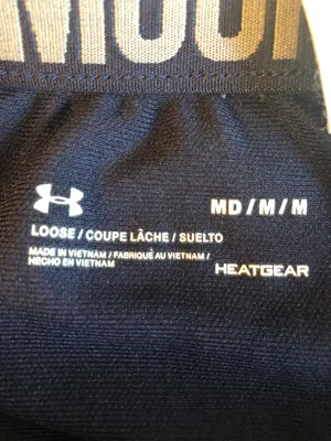 Under Armour Navy Villanova Play Up Shorts 2.0 thumbnail 8