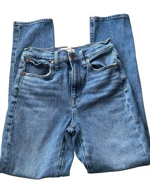 Madewell The High-Rise Slim‎ Boy Jean Size 24 thumbnail 1