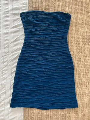Princess Polly Blue Mini Dress thumbnail 1