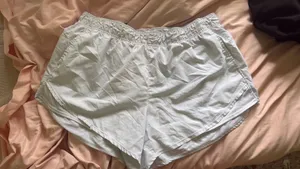 white Athletic shorts XL Size 14 thumbnail 1