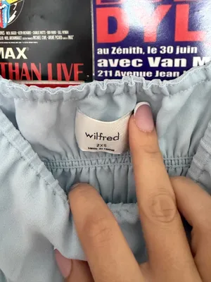 Aritzia Wilfred blue top thumbnail 3