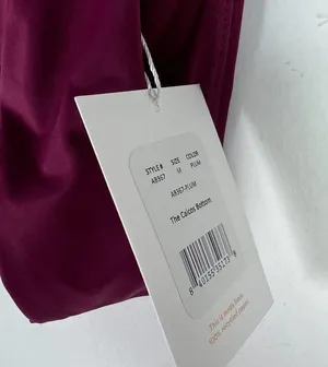 NWT Andie Swim The Caicos Bottom Bikini Bottom Flat Plum Size Medium M NEW thumbnail 8