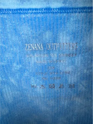 Zenana Washed Ribbed Seamless Button Up Tank Top thumbnail 3