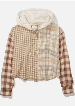 Flannel Hoodie thumbnail 1