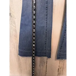 Refuge Women’s Medium Wash Flare Jeans Raw Hem – Size M thumbnail 11