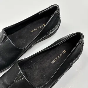 Naturalizer Family Black Square Toe Loafers Leather Upper Womens 8.5 thumbnail 4