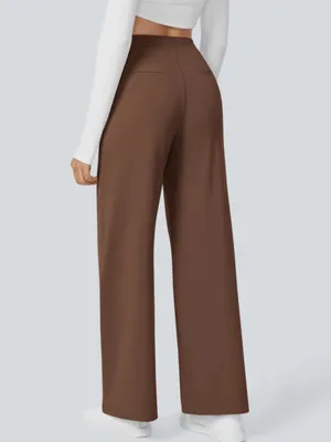 Halara Flex™ DayStretch High Waisted Pocket Straight Leg Work Pants Size Large thumbnail 9
