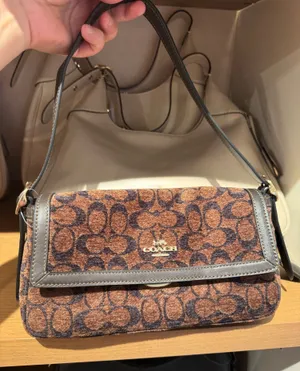 NWT Coach Etta Small Flap Shoulder Bag in Signature Chenille CCV65 Fall Release thumbnail 1