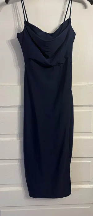 Windsor Dress Navy Blue thumbnail 1
