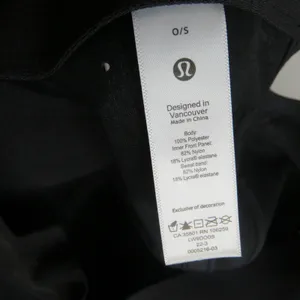 Lululemon Baller Hat Soft Embroidery Black Cap Women's Cap Adjustable Hat thumbnail 7