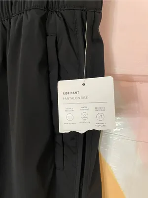 NWT ATHLETA Rise Pant Pantalon Rise in Black Adjustable Athletic Sz S 💛🎀 thumbnail 5