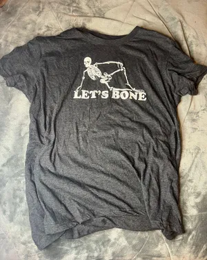 Halloween Shirt Gray Size XL thumbnail 1