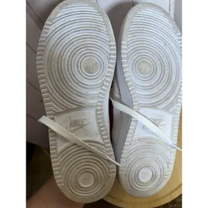 Nike Court Vision‎ Low Shoe, Suede & Leather, Red Cream White, Women's, Size 8.5 thumbnail 10