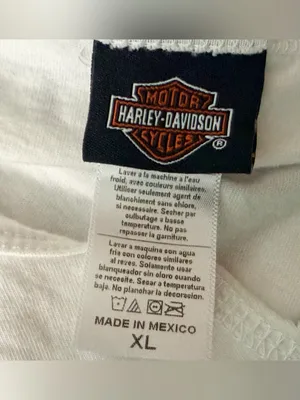 Harley-Davidson white graphic tee Bootlegger Knoxville Tennessee XL thumbnail 6