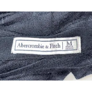 Abercrombie & Fitch Black Sheer Long Sleeve Mock Neck Turtleneck Sweater Size M thumbnail 3