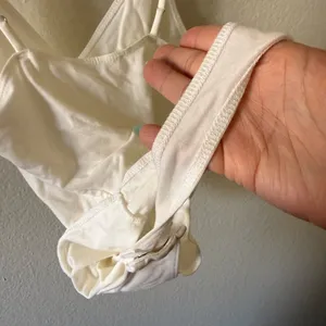 Reformation Emmett White Bodysuit Size S 100% Cotton Spring Summer Capsule Layer thumbnail 6