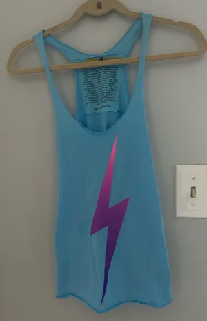 Aviator Nation Boyfriend Bolt Tank XS thumbnail 1