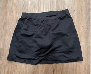 Nike Dri-FIT Womens XS Black Mesh Athletic‎ Tennis Golf Skort Built-in Shorts thumbnail 1
