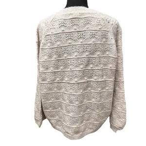 World Market Crew Neck Balloon Sleeve Knit Sweater Women's Size S/M Boho Peasant thumbnail 5