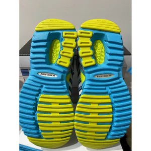 K-Swiss Blade-Max Stable‎ Womens 6 Running Shoes Silver Yellow Blue NIB thumbnail 5