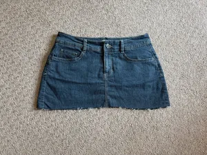 Denim mini skirt Blue thumbnail 4