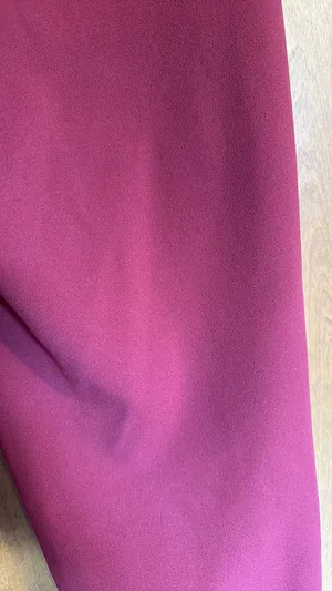 Loft Pintuck Pull-on Pant Dark Pink M thumbnail 3