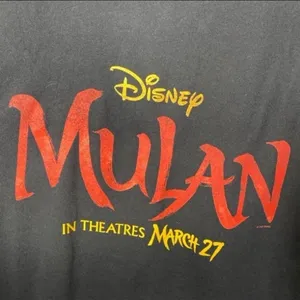 Disney cast member partners credit union Mulan live action promo shirt M thumbnail 2
