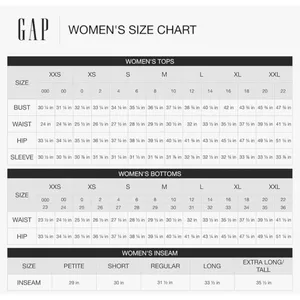 GAP Womens Easy Straight Pull-on Pants True Black Size Large Tall New With Tags thumbnail 2