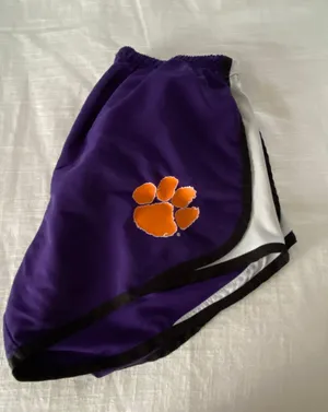 Clemson Shorts Purple Size M thumbnail 3