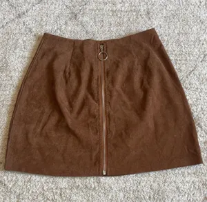Shein Skirt Brown Mini Corduroy skirt thumbnail 1