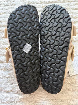 Birkenstock Sydney Luxe buckle sand patent thumbnail 5