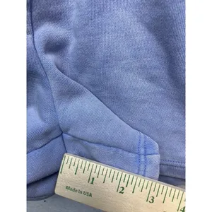 White Fox Sweat‎ Shorts Womens L Blue Rainbow Logo Drawstring Loungewear Cozy thumbnail 6