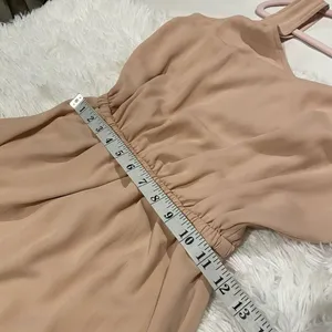 Show Me Your Mumu Kendall Maxi Dress in Dusty Blush Crisp Small thumbnail 6