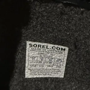 Sorel Boots Womens Size 11 Sorellington Black Tall Rain Waterproof MidCalf Boots thumbnail 5