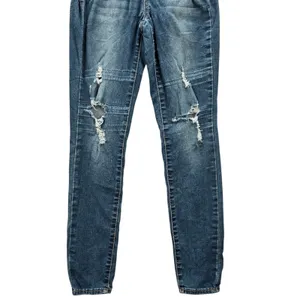 So Distressed Ultimate High Rise Denim Jeggings‎ Blue Pants Jeans Skinny 3 thumbnail 4