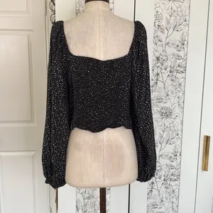 A new day polka dot smocked blouse thumbnail 9