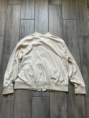 Women's Cream Bomber Jacket Size undefined thumbnail 4