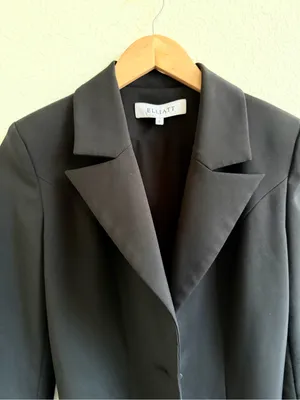 Elliatt Revolve Classic Black Blazer Jacket Coat Size Small S thumbnail 4