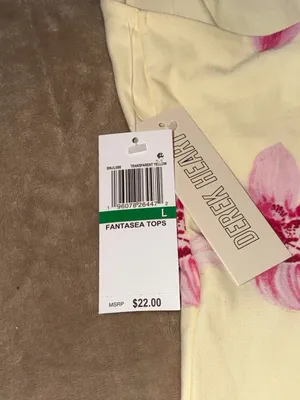Derek Heart Cream Pink Floral Tie-Back Halter Crop Top thumbnail 3